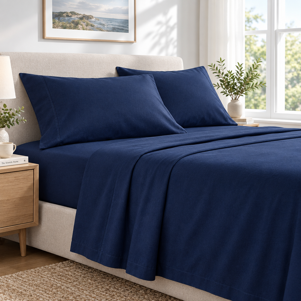 Classic Navy Sheet Set