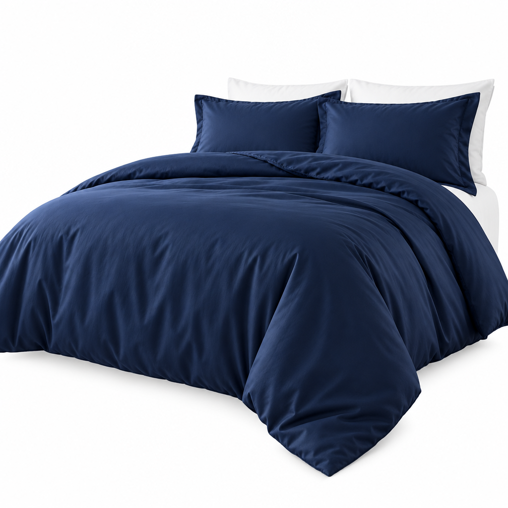Midnight Navy Duvet Cover Set